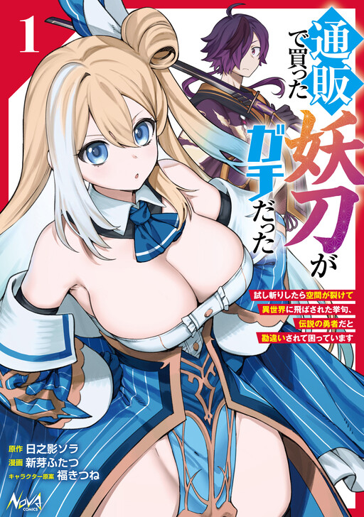 Tsuuhan de Katta Youtou ga Gachi Datta ~Tameshigiri Shitara Kuukan ga Sakete Isekai ni Tobasareta Ageku, Densetsu no Yuusha da to Kanchigai Sarete Komatteimasu~